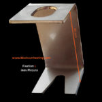 BSH450903 Fixation Large inox